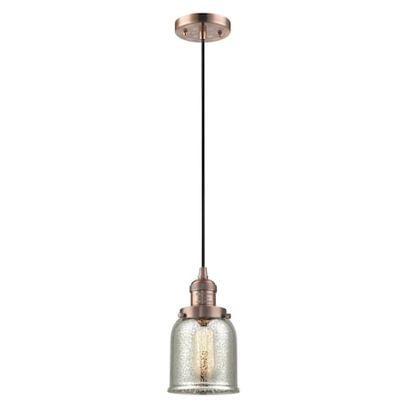 1 Light Vintage Dimmable Led Small Bell 5 Mini Pendant